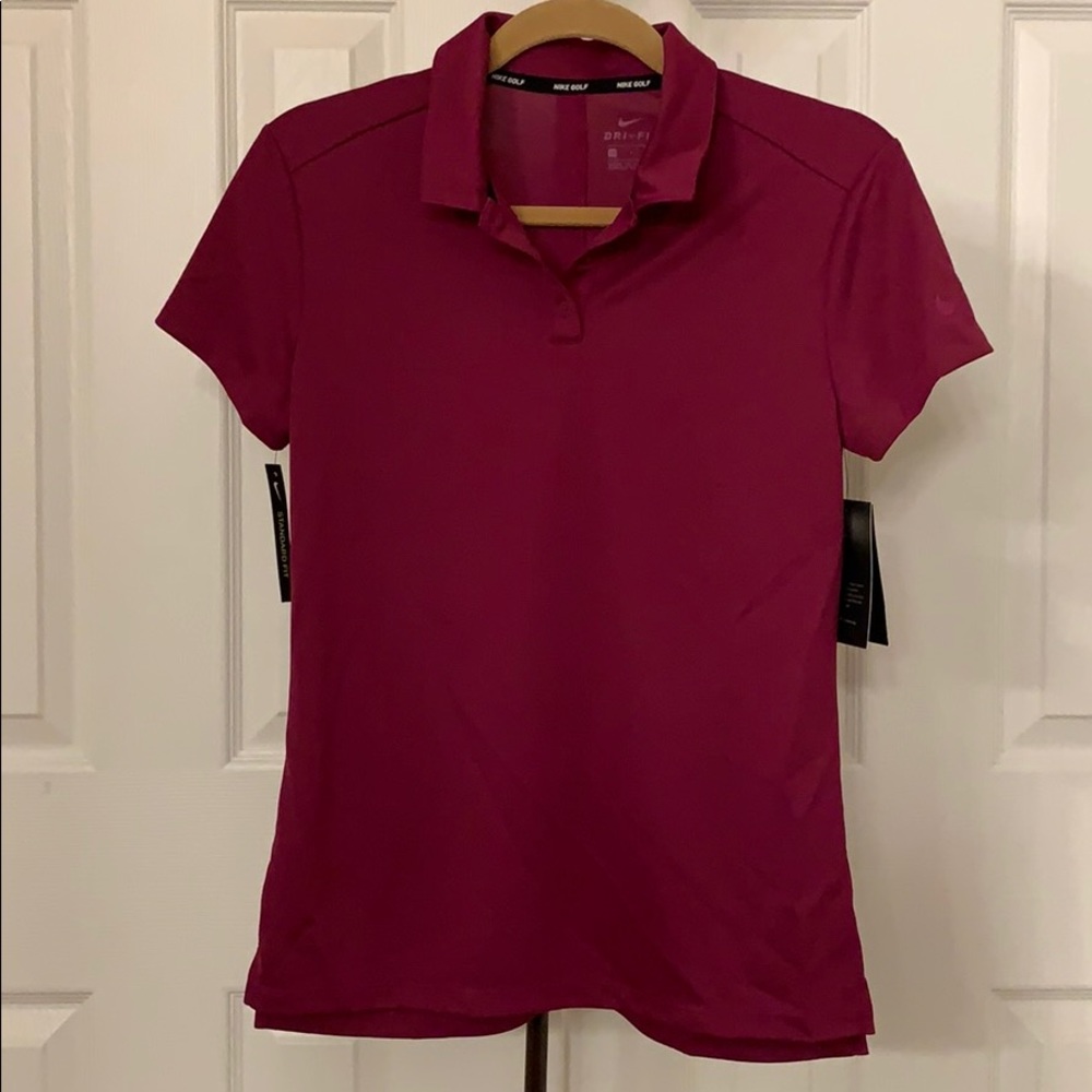 Women’s Nike Golf Polo Shirt....Color:MAGENTA.